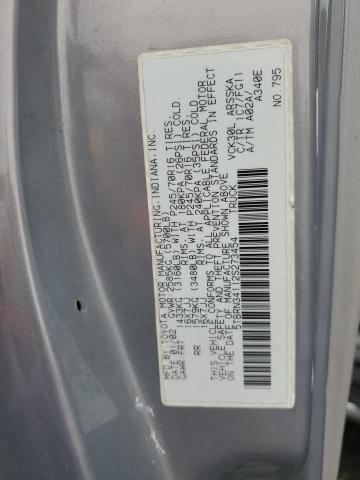 5TBRN34112S273454 - 2002 TOYOTA TUNDRA ACCESS CAB SR5 GRAY photo 12