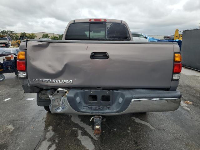 5TBRN34112S273454 - 2002 TOYOTA TUNDRA ACCESS CAB SR5 GRAY photo 6