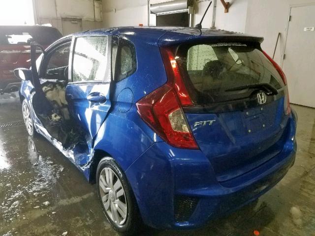 JHMGK5H56GX010831 - 2016 HONDA FIT LX  photo 3