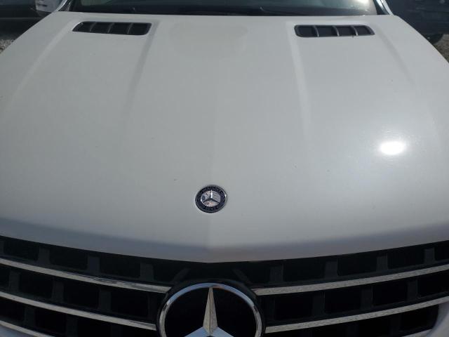 4JGDA5HBXFA455101 - 2015 MERCEDES-BENZ ML 350 4MATIC WHITE photo 11