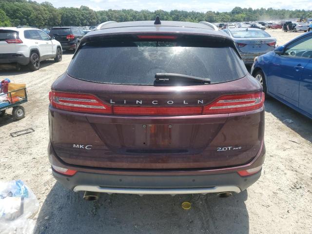 5LMCJ2D94HUL51571 - 2017 LINCOLN MKC SELECT Բորդո լուսանկար 6
