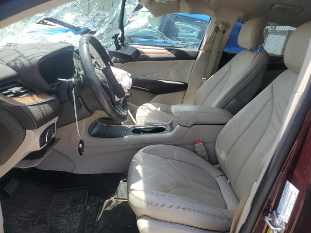 5LMCJ2D94HUL51571 - 2017 LINCOLN MKC SELECT Բորդո լուսանկար 7