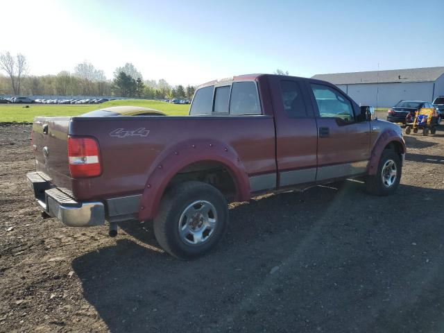 1FTPX14525NA52827 - 2005 FORD F150 RED photo 3