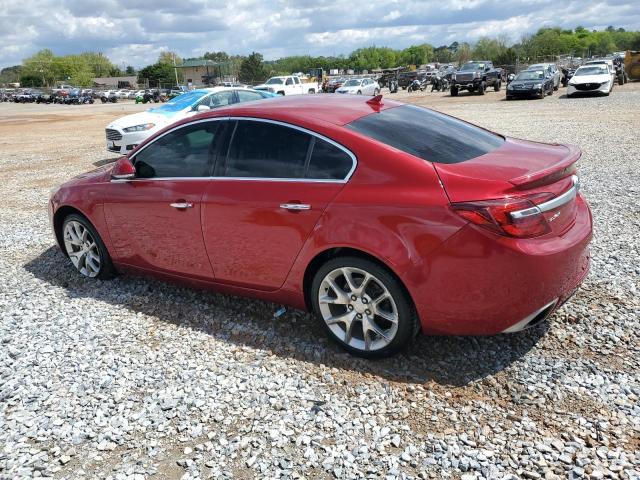 2G4GT5GX2E9239676 - 2014 BUICK REGAL GS წითელი ფოტო 2