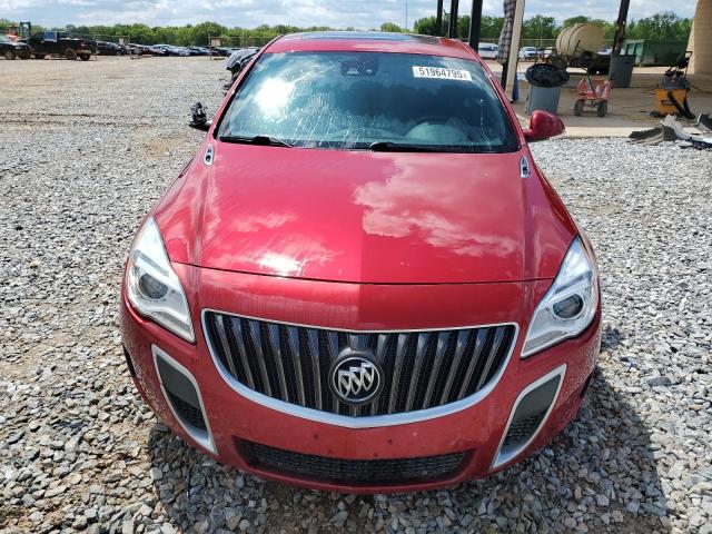 2G4GT5GX2E9239676 - 2014 BUICK REGAL GS წითელი ფოტო 5