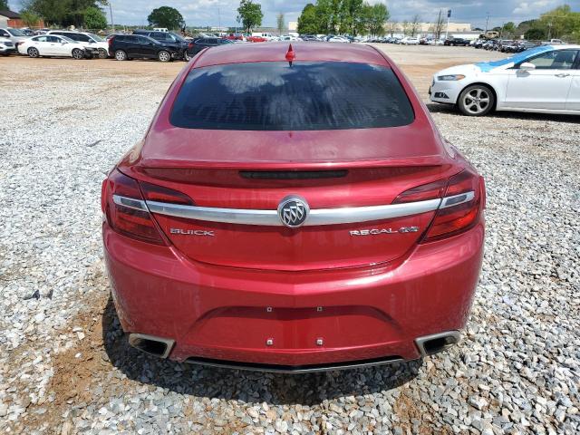 2G4GT5GX2E9239676 - 2014 BUICK REGAL GS წითელი ფოტო 6