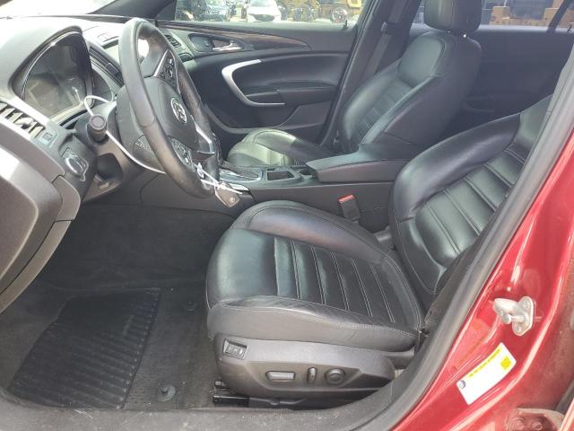 2G4GT5GX2E9239676 - 2014 BUICK REGAL GS წითელი ფოტო 7
