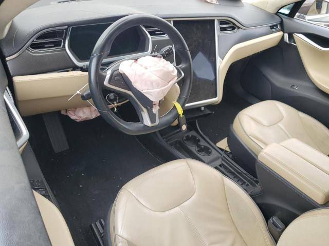 5YJSA1H13EFP37579 - 2014 TESLA MODEL S 棕色 照片 8