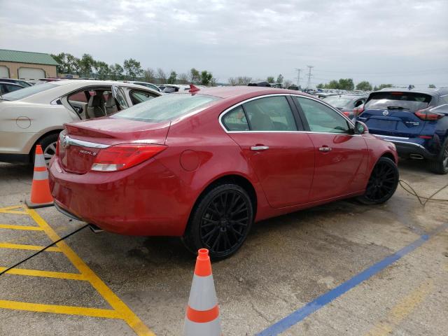 2G4GS5EV0C9214907 - 2012 BUICK REGAL PREMIUM RED photo 3