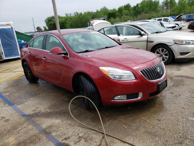 2G4GS5EV0C9214907 - 2012 BUICK REGAL PREMIUM RED photo 4