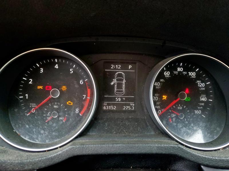 1VWDT7A39HC074471 - 2017 VOLKSWAGEN PASSAT R-LINE თეთრი ფოტო 9