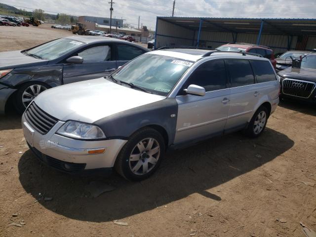 WVWYH63B13E124460 - 2003 VOLKSWAGEN PASSAT GLX 4MOTION SILVER photo 1