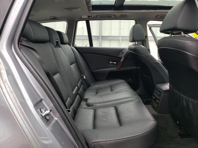 WBANN73527CN03820 - 2007 BMW 530 XIT GRAY photo 10