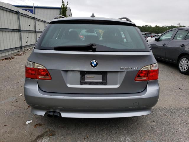 WBANN73527CN03820 - 2007 BMW 530 XIT GRAY photo 6