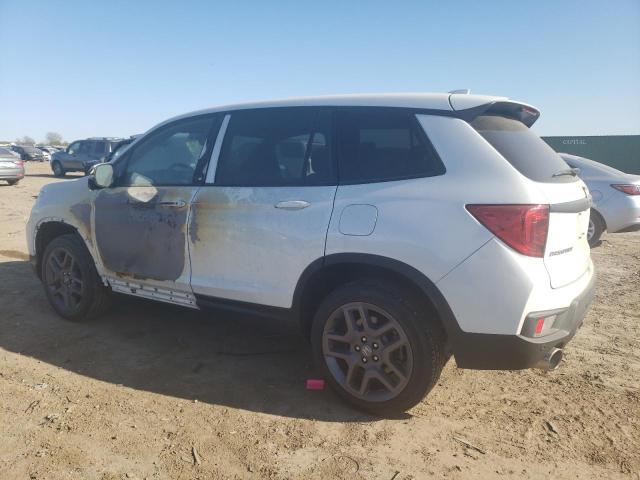 5FNYF8H52PB002523 - 2023 HONDA PASSPORT EXL WHITE photo 2