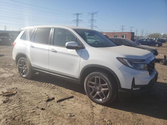 5FNYF8H52PB002523 - 2023 HONDA PASSPORT EXL WHITE photo 4