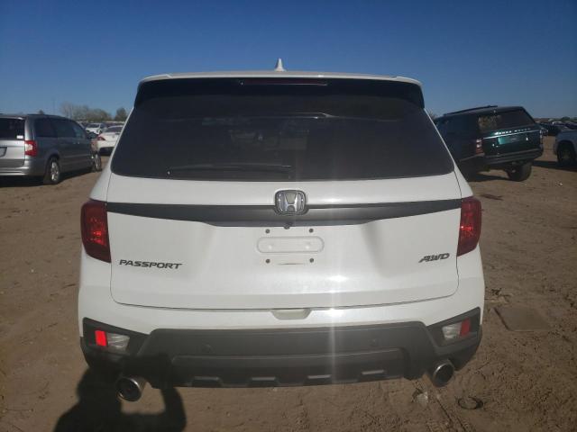 5FNYF8H52PB002523 - 2023 HONDA PASSPORT EXL WHITE photo 6