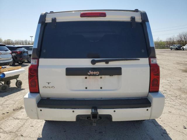 1J4RG4GKXAC121954 - 2010 JEEP COMMANDER SPORT თეთრი ფოტო 6