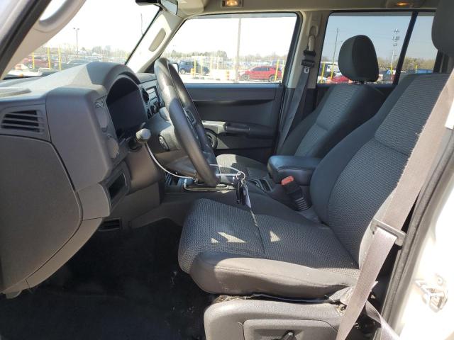 1J4RG4GKXAC121954 - 2010 JEEP COMMANDER SPORT თეთრი ფოტო 7