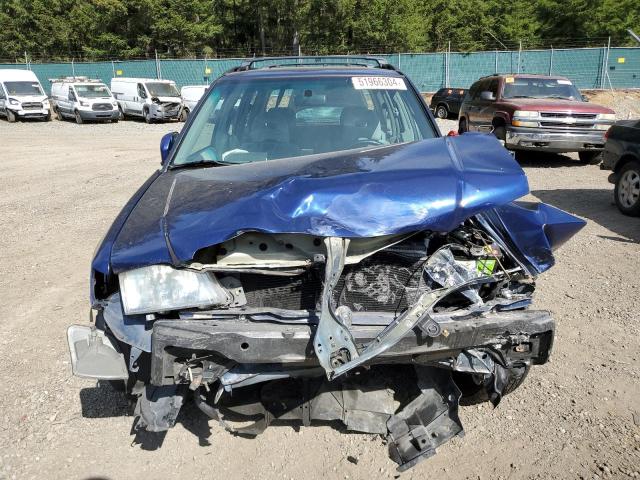 JF1SF65531H742917 - 2001 SUBARU FORESTER S BLUE photo 5