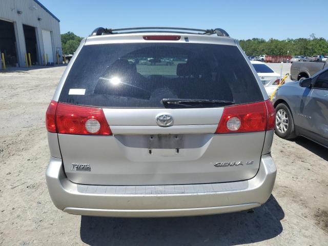 5TDZK23C88S123430 - 2008 TOYOTA SIENNA CE SILVER photo 6