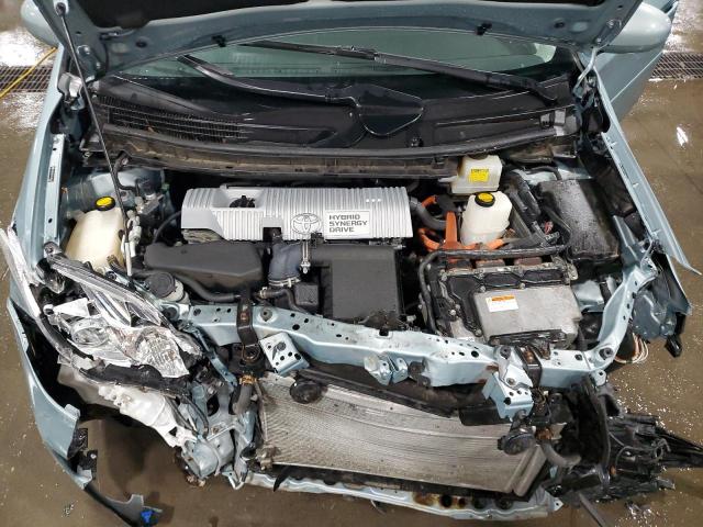 JTDKN3DU1C5426022 - 2012 TOYOTA PRIUS 蓝色 照片 11