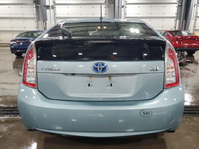 JTDKN3DU1C5426022 - 2012 TOYOTA PRIUS 蓝色 照片 6
