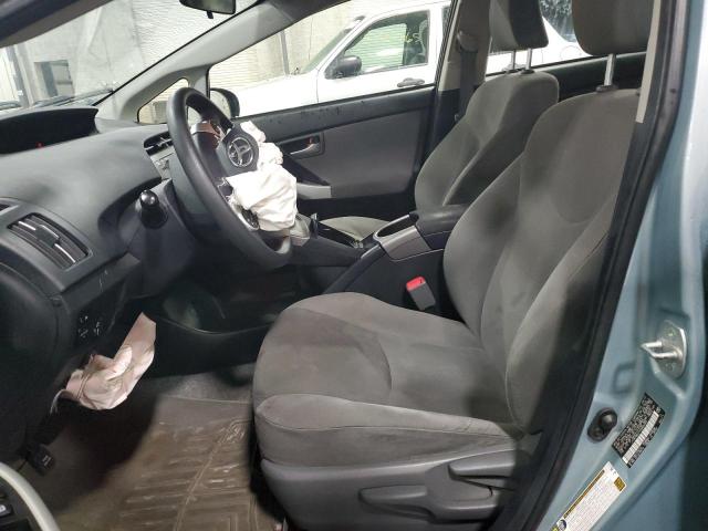 JTDKN3DU1C5426022 - 2012 TOYOTA PRIUS 蓝色 照片 7
