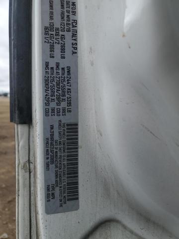 ZFBHRFAB2L6P30895 - 2020 RAM PROMASTER WHITE photo 13