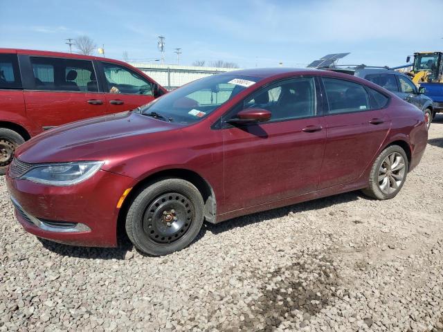 1C3CCCBB6GN142519 - 2016 CHRYSLER 200 S RED photo 1