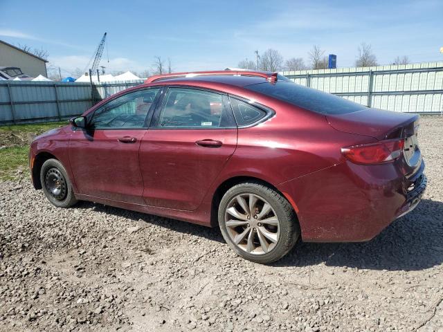 1C3CCCBB6GN142519 - 2016 CHRYSLER 200 S RED photo 2