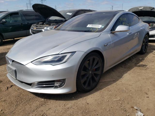 5YJSA1E40JF270310 - 2018 TESLA MODEL S SILVER photo 1