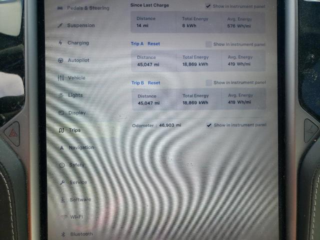 5YJSA1E40JF270310 - 2018 TESLA MODEL S Gümüş foto 9