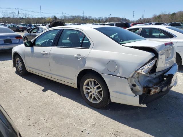 3FAHP0GA3CR159991 - 2012 FORD FUSION S WHITE photo 2