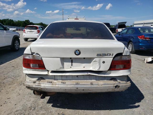 WBADT63402CH92582 - 2002 BMW 530 I AUTOMATIC WHITE photo 6