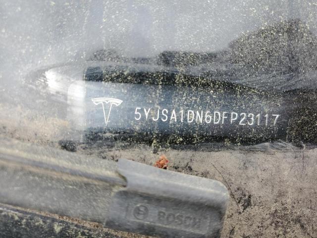 5YJSA1DN6DFP23117 - 2013 TESLA MODEL S BLUE photo 12
