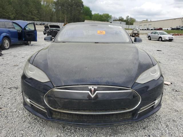 5YJSA1DN6DFP23117 - 2013 TESLA MODEL S BLUE photo 5