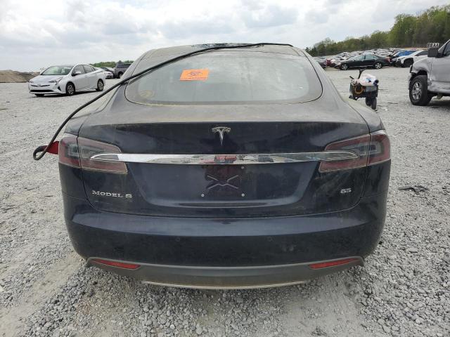 5YJSA1DN6DFP23117 - 2013 TESLA MODEL S BLUE photo 6