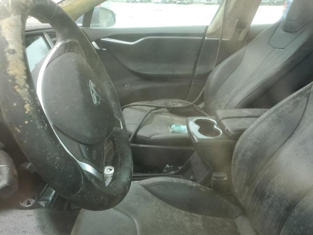 5YJSA1DN6DFP23117 - 2013 TESLA MODEL S BLUE photo 7