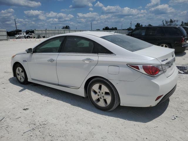 KMHEC4A48CA059085 - 2012 HYUNDAI SONATA HYBRID WHITE photo 2