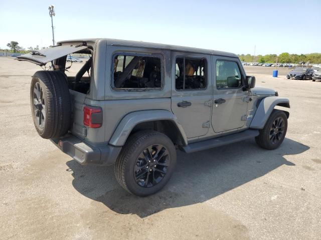 1C4JJXP62MW757795 - 2021 JEEP WRANGLER U SAHARA 4XE GRAY photo 3