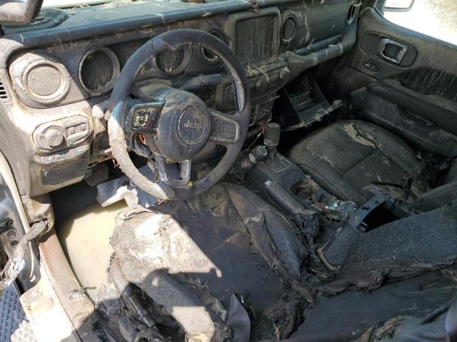 1C4JJXP62MW757795 - 2021 JEEP WRANGLER U SAHARA 4XE GRAY photo 8