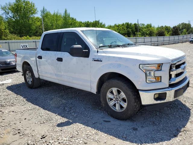 1FTEW1C87GKE16136 - 2016 FORD F150 SUPERCREW WHITE photo 4