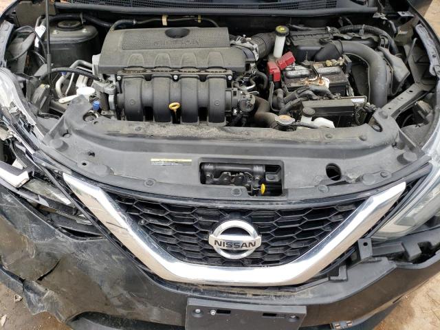 3N1AB7AP0KY369228 - 2019 NISSAN SENTRA S BLACK photo 11