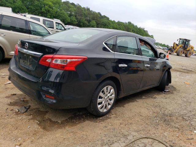 3N1AB7AP0KY369228 - 2019 NISSAN SENTRA S BLACK photo 3