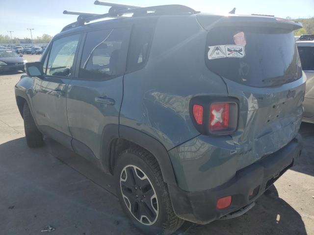 ZACCJBCT5GPE10017 - 2016 JEEP RENEGADE TRAILHAWK GRAY photo 2