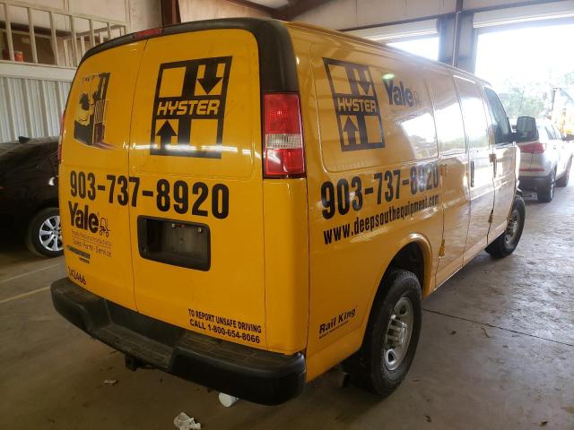 1GCWGAFFXG1242466 - 2016 CHEVROLET EXPRESS G2 GOLD photo 4