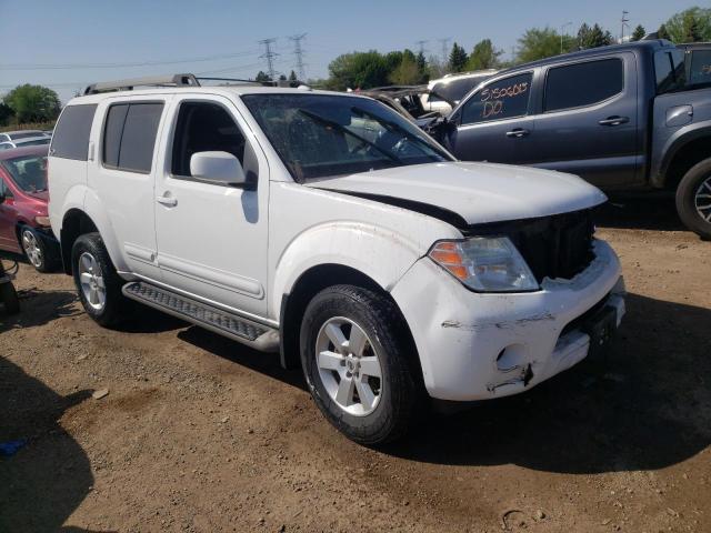 5N1AR18B78C648303 - 2008 NISSAN PATHFINDER S WHITE photo 4