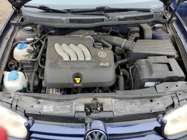 9BWGL61J854021295 - 2005 VOLKSWAGEN GOLF GLS BLUE photo 11