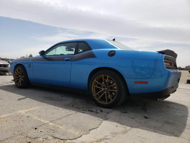 2C3CDZFJ1KH570694 - 2019 DODGE CHALLENGER R/T SCAT PACK BLUE photo 2